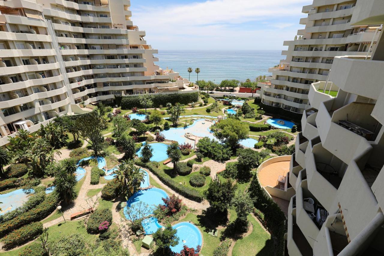 074 - Fabulous Sea View Apartment In Benal Beach Complex Benalmádena Exteriör bild