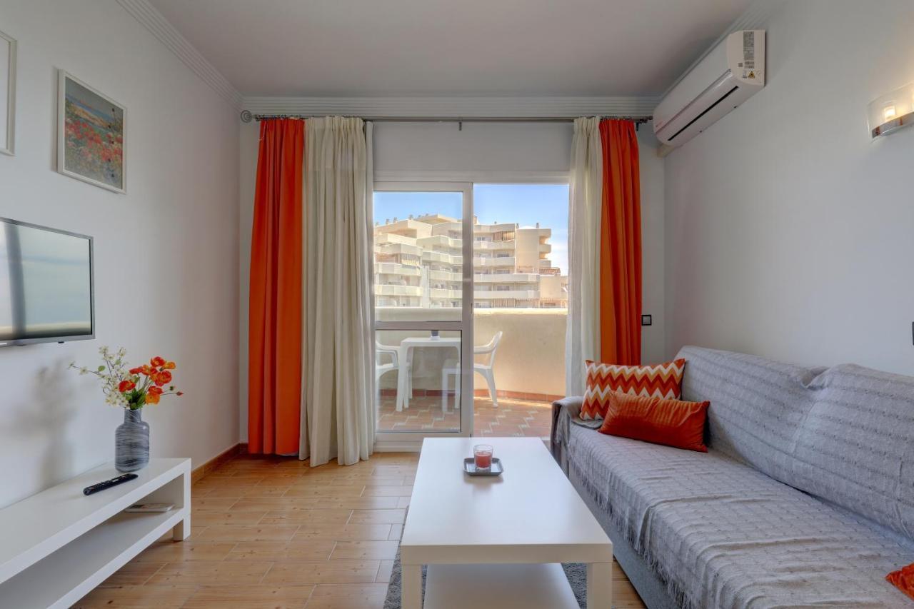 074 - Fabulous Sea View Apartment In Benal Beach Complex Benalmádena Exteriör bild