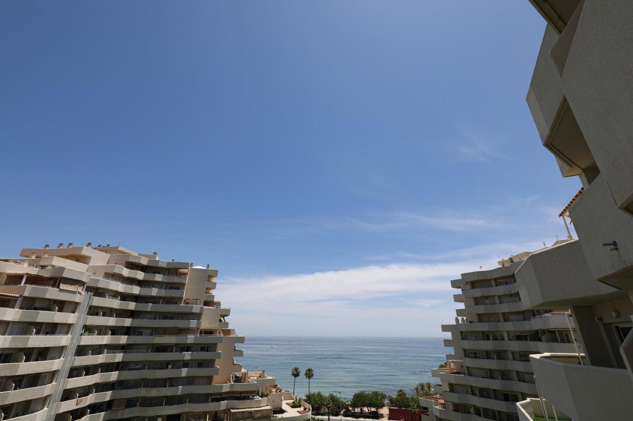 074 - Fabulous Sea View Apartment In Benal Beach Complex Benalmádena Exteriör bild