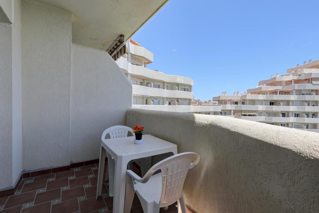 074 - Fabulous Sea View Apartment In Benal Beach Complex Benalmádena Exteriör bild