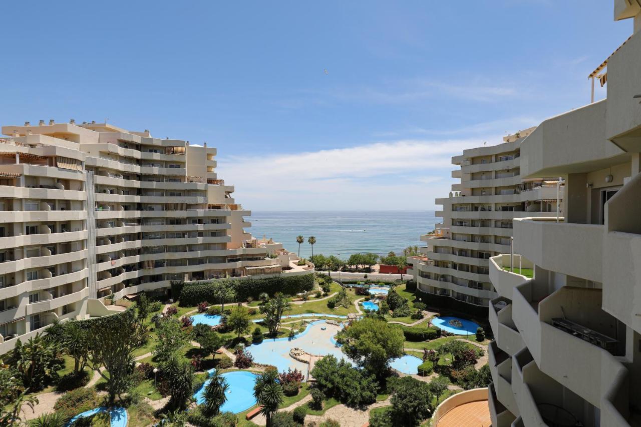 074 - Fabulous Sea View Apartment In Benal Beach Complex Benalmádena Exteriör bild