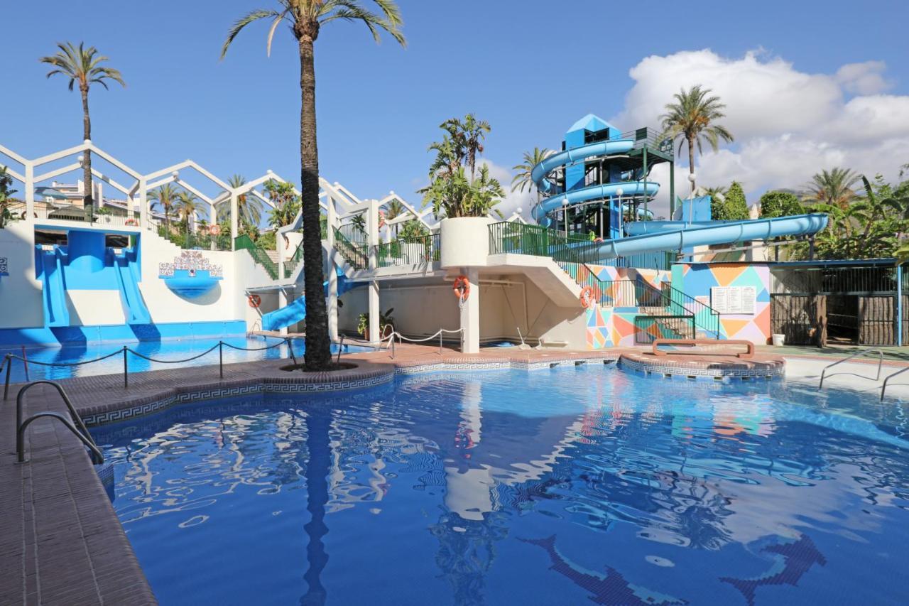 074 - Fabulous Sea View Apartment In Benal Beach Complex Benalmádena Exteriör bild