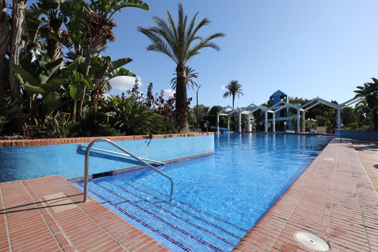 074 - Fabulous Sea View Apartment In Benal Beach Complex Benalmádena Exteriör bild